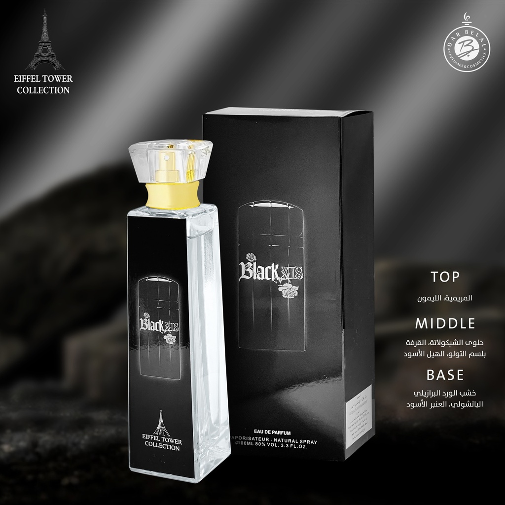 بلاك اكس ال اس عطر  100 مل - برج ايفل بوتل كولكشن من ايفل تاور