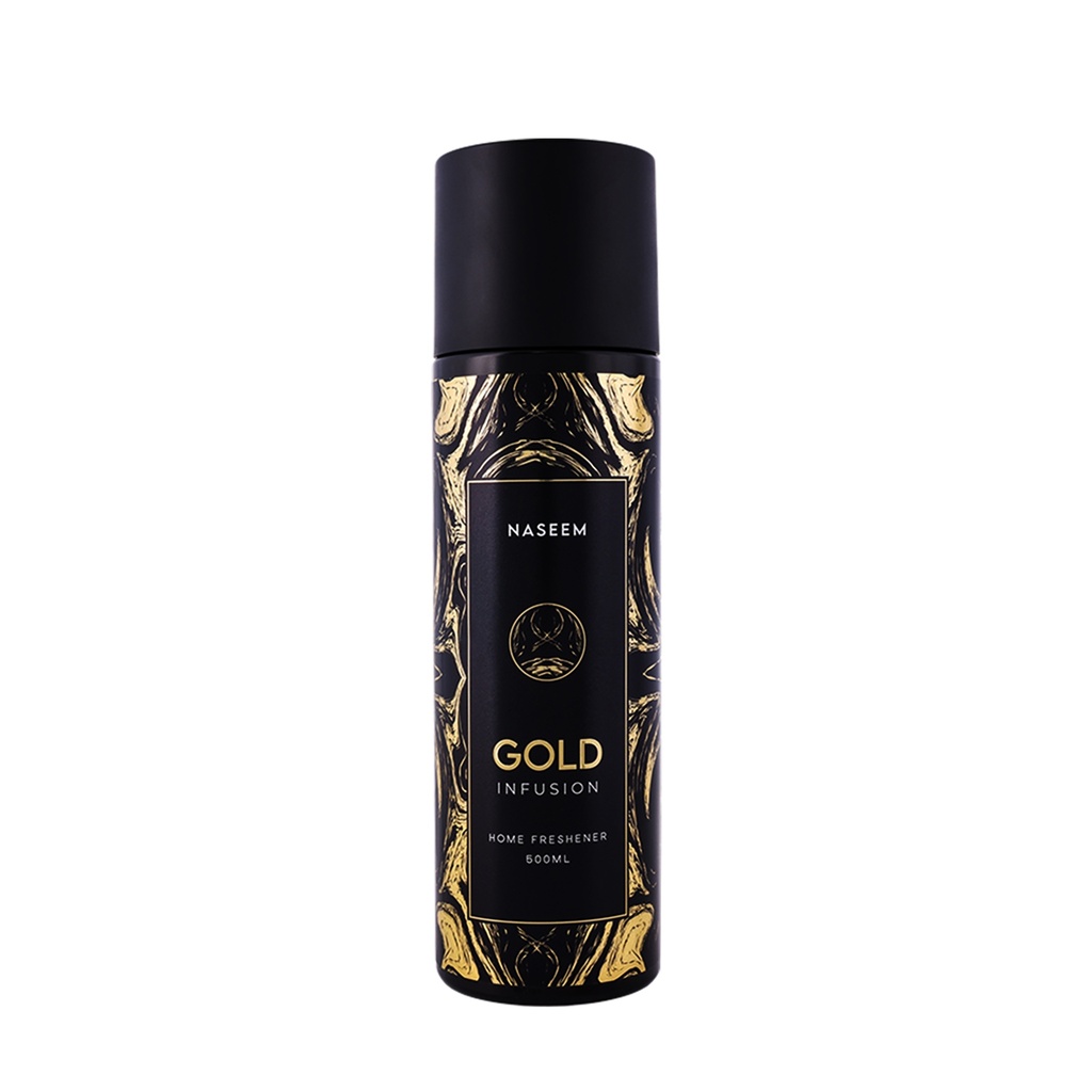 Gold Infusion Non Alcoholic Home Freshener  500 ML - Luxurious Collection By Naseem