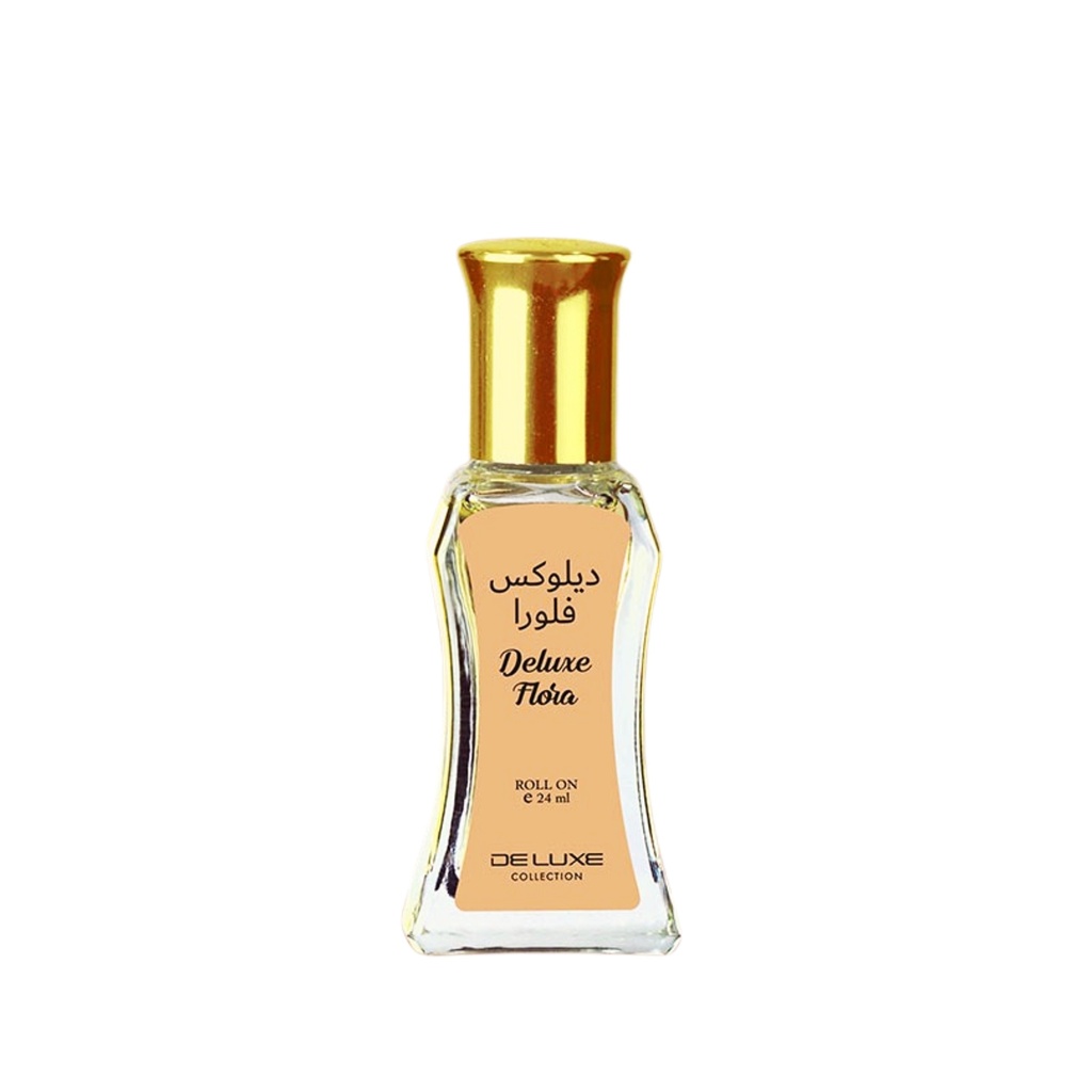 Flora Oil Fragrance Roll On  24 ML - Deluxe Collection By Hamidi