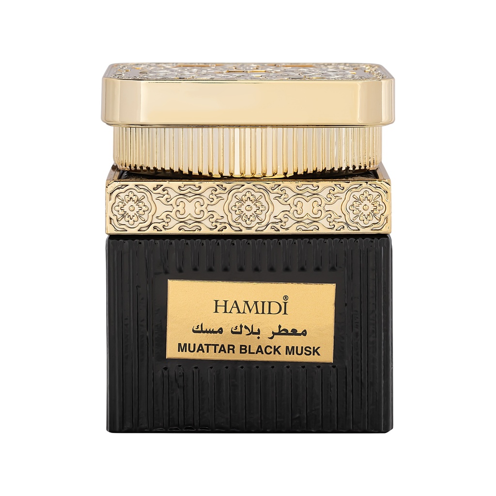 Black Musk Non Alcoholic Bakhoor Muattar  50 GM - Natural Collection By Hamidi
