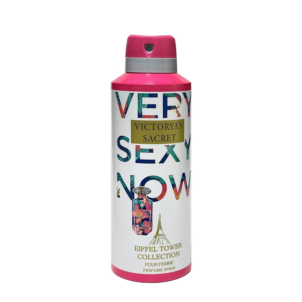 Very Sexy Now Victorya's Sacret Deodorant Perfumed Body Spray  200 ML -  By Eiffel Tower