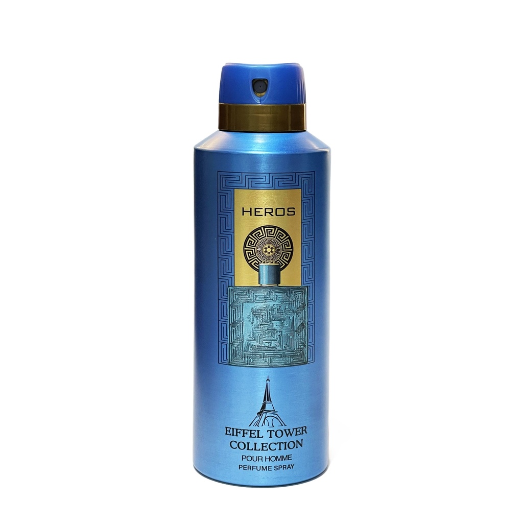 Heroes Deodorant Perfumed Body Spray  200 ML -  By Eiffel Tower