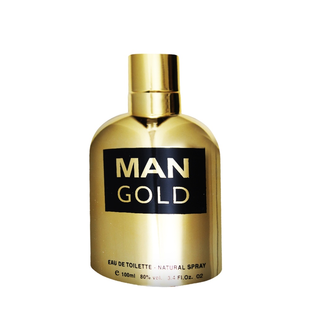 Man Gold Perfume  100 ML - Man Metalic Collection By Bernard Dimitri