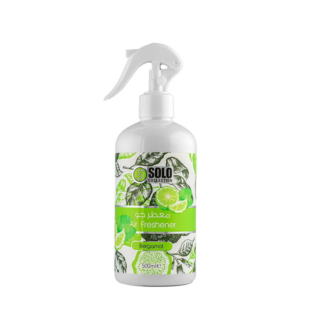 Bergamot Non Alcoholic Home Freshener  500 ML - Solo Collection By Hamidi