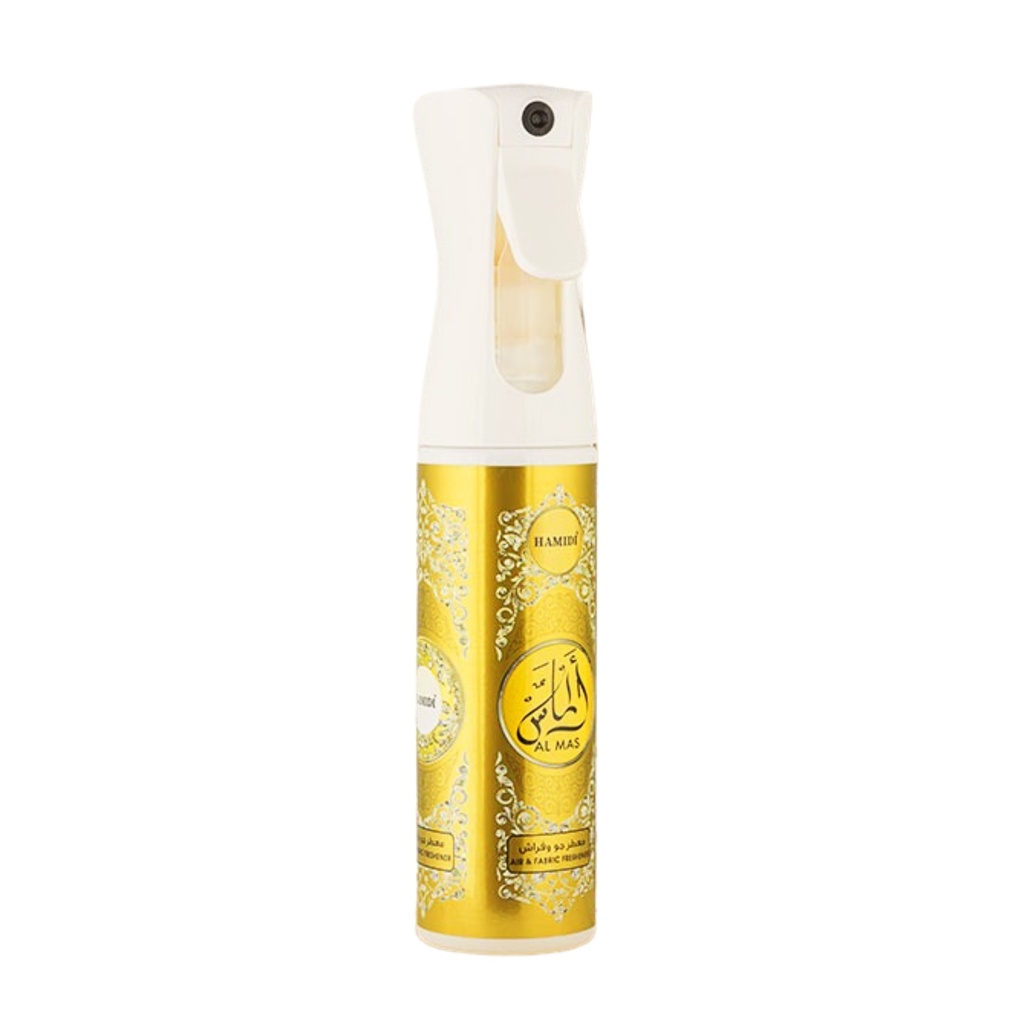 Al Mas Non Alcoholic Home Freshener  320 ML - Mechanism Collection By Hamidi