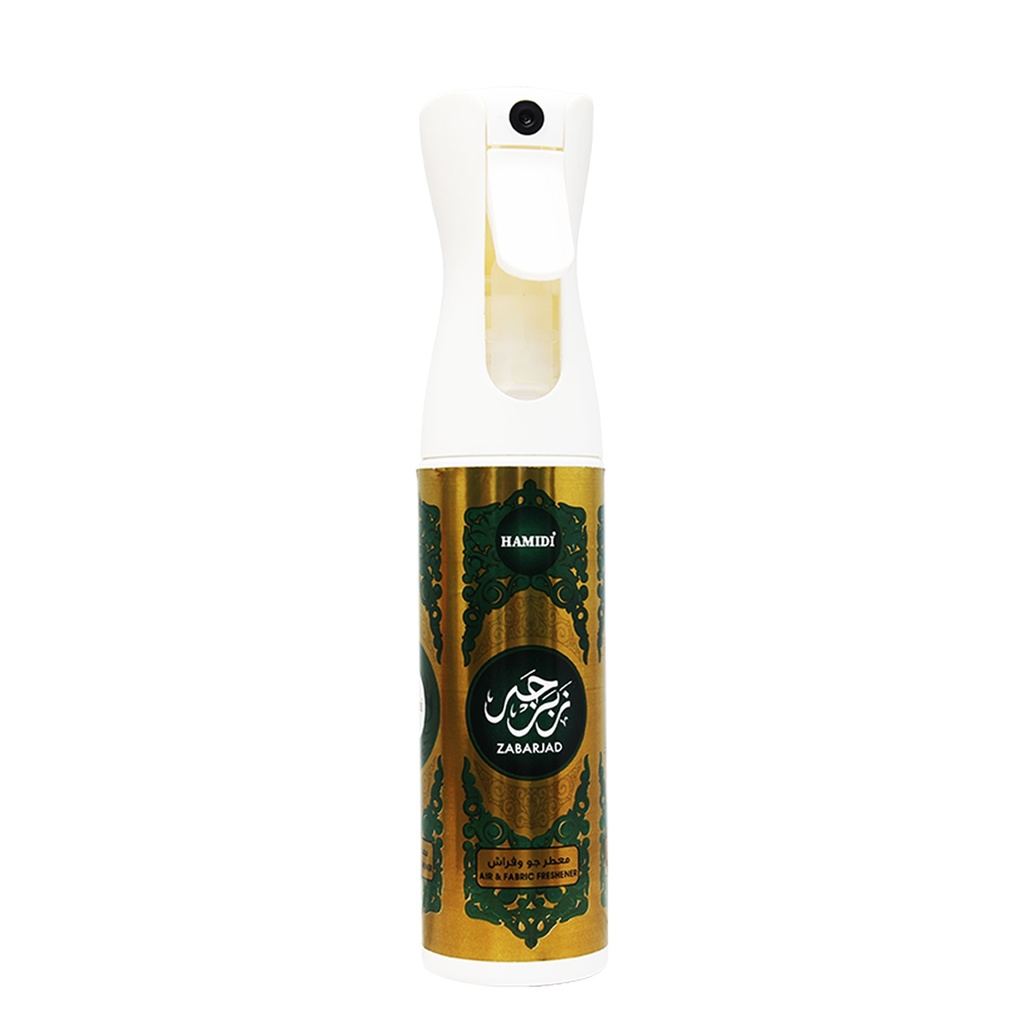 Zabarjad Non Alcoholic Home Freshener  320 ML - Mechanism Collection By Hamidi