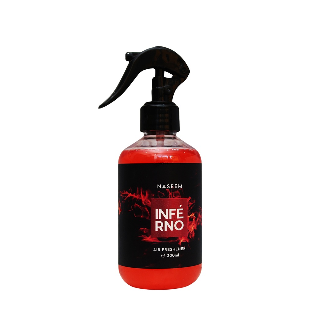 Inferno Non Alcoholic Home Freshener  300 ML - Golden Collection By Naseem