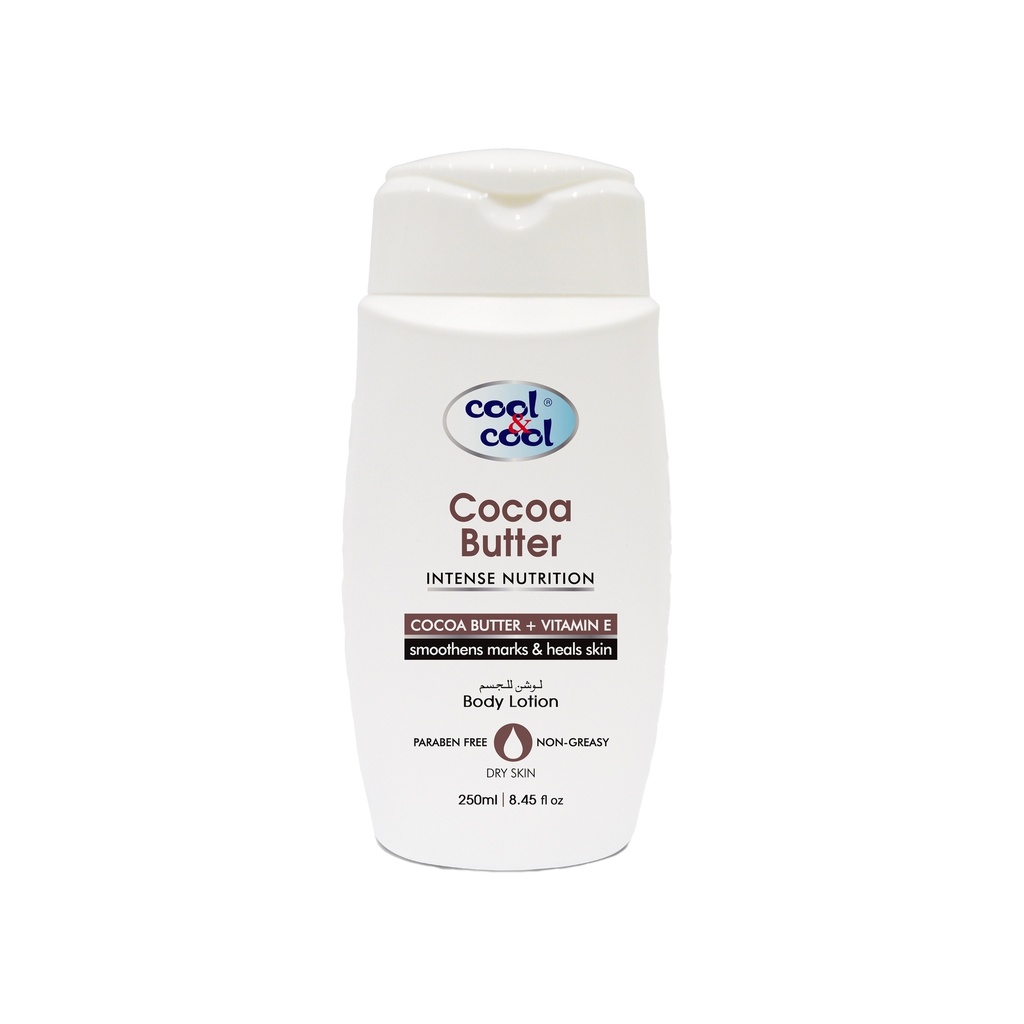 Cocoa Butter Body Lotion  250 ML -  By Cool&Cool