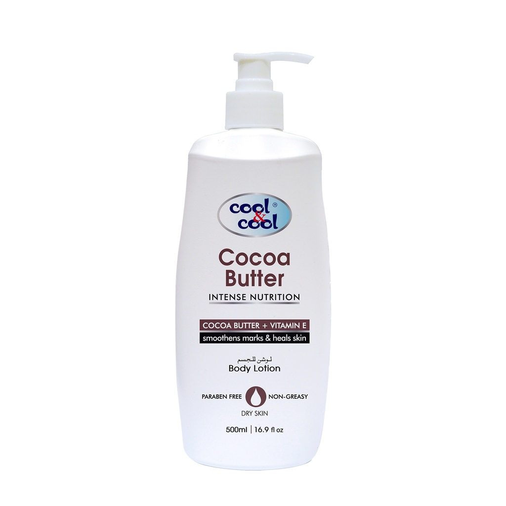 Cocoa Butter Body Lotion  500 ML -  By Cool&Cool