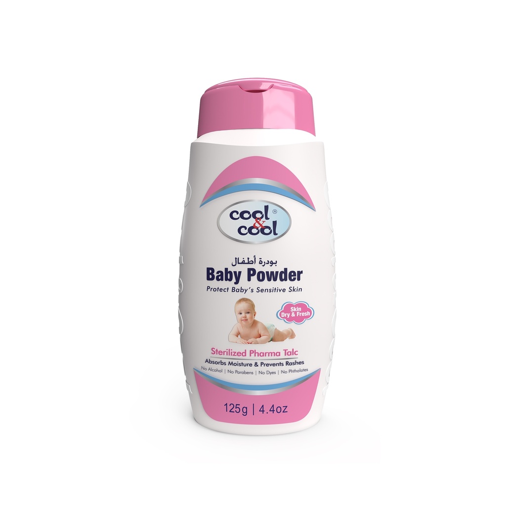 For Sensitive Skin Baby Powder  125 GM -  By Cool&Cool