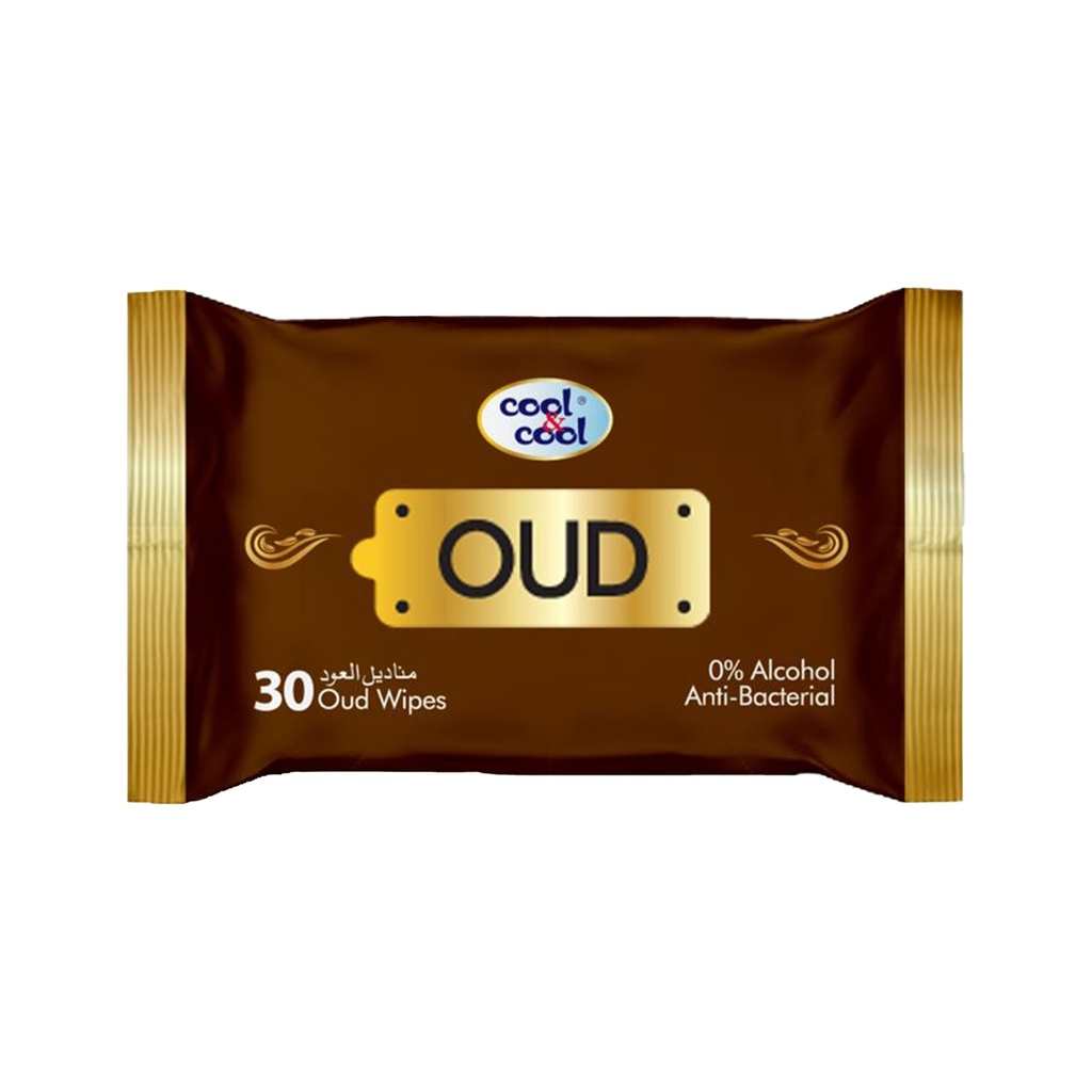  Wipes Oud 30 Pcs -  By Cool&Cool