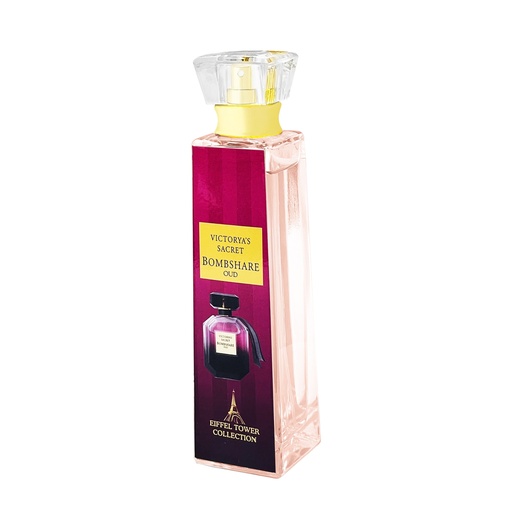 BOMBSHARE OUD VICTORIA'S SACRET  Perfume  100 ML - Eiffel Tower Bottle Collection By Eiffel Tower