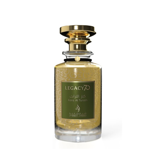 [HAM36102611] KANZ AL TURATH Perfume  100 ML - LEGACY 70 COLLECTION By Shaikh Saeed