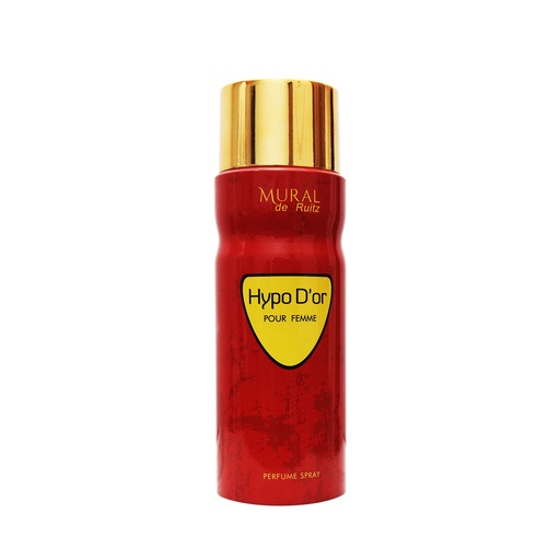Hypo D'or Deodorant Perfumed Body Spray  200 ML -  By Mural De Ruitz