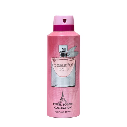 Beautiful Bella Deodorant Perfumed Body Spray  200 ML -  By Eiffel Tower