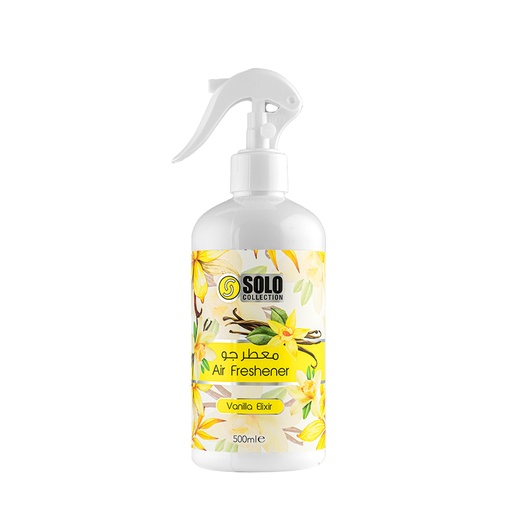 Vanilla Elixir Non Alcoholic Home Freshener  500 ML - Solo Collection By Hamidi
