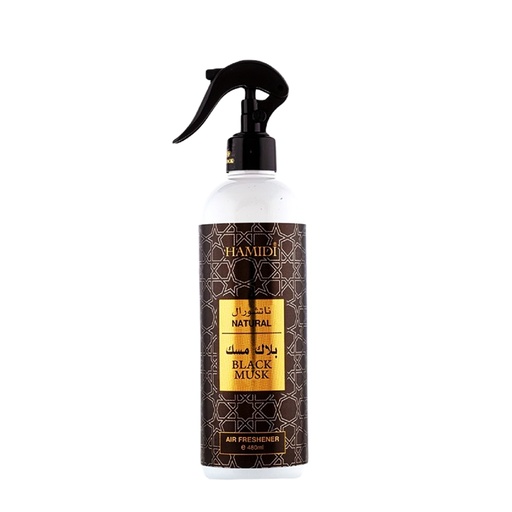 Black Musk Non Alcoholic Home Freshener  480 ML - Natural Collection By Hamidi