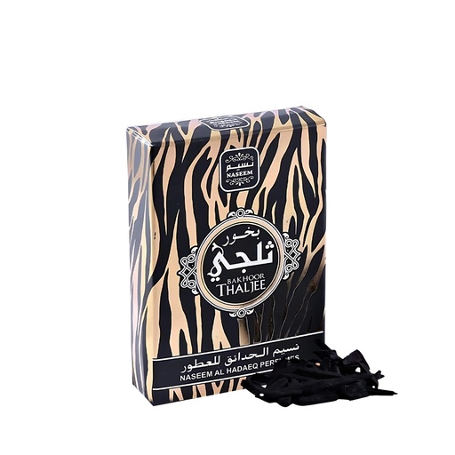 Thaljee Black Non Alcoholic Bakhoor Muattar  20 GM -  By Naseem