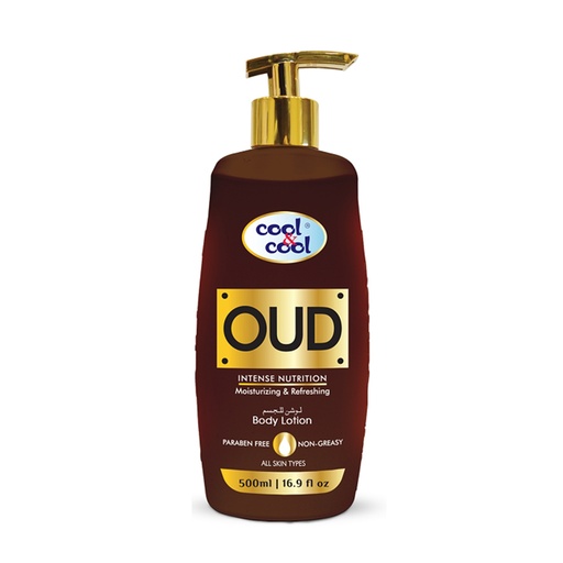 Oud Body Lotion  500 ML - Arabian Collection By Cool&Cool