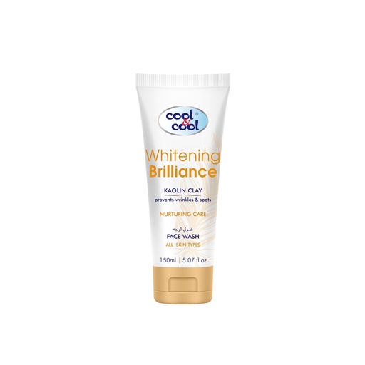 Whitening Brilliance with Kaolin Clay & Walnuts Face Wash  150 ML -  By Cool&Cool
