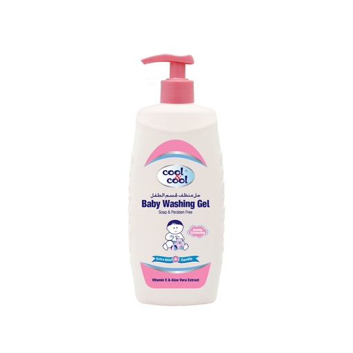 With Vitamine E & Aleo Vera Baby Washing Gel  500 ML -  By Cool&Cool