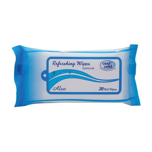  Wipes  20 Pcs -  By Cool&Cool